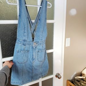 Forever 21 Denim overall dress